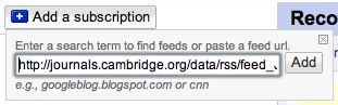 Paste in the Address